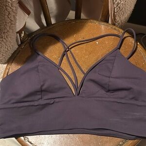 Purple lululemon bra top
